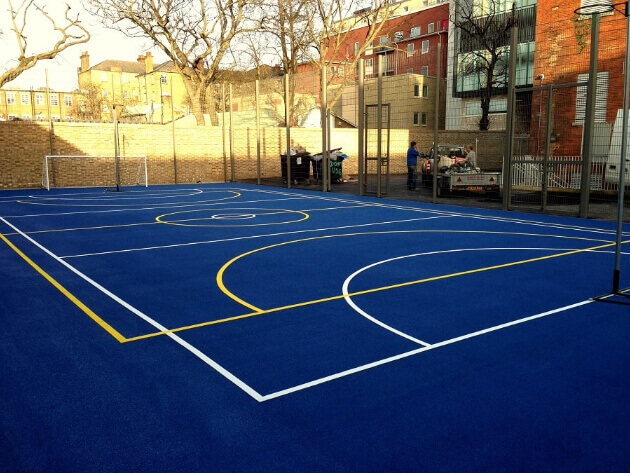 Netball Court Painting 